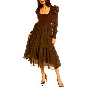 En Saison Lucille Midi Dress, Size Small